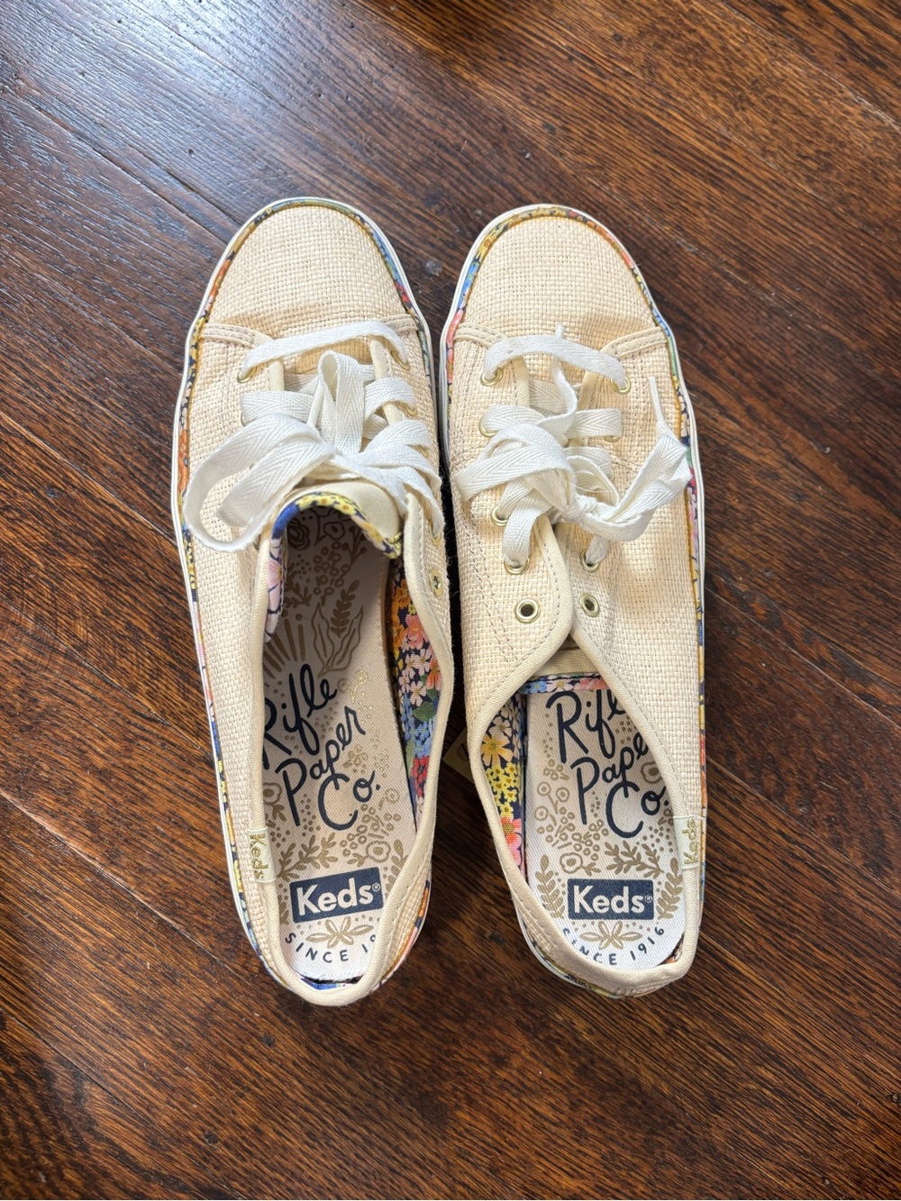 Rifle Paper keds slip on sneakers